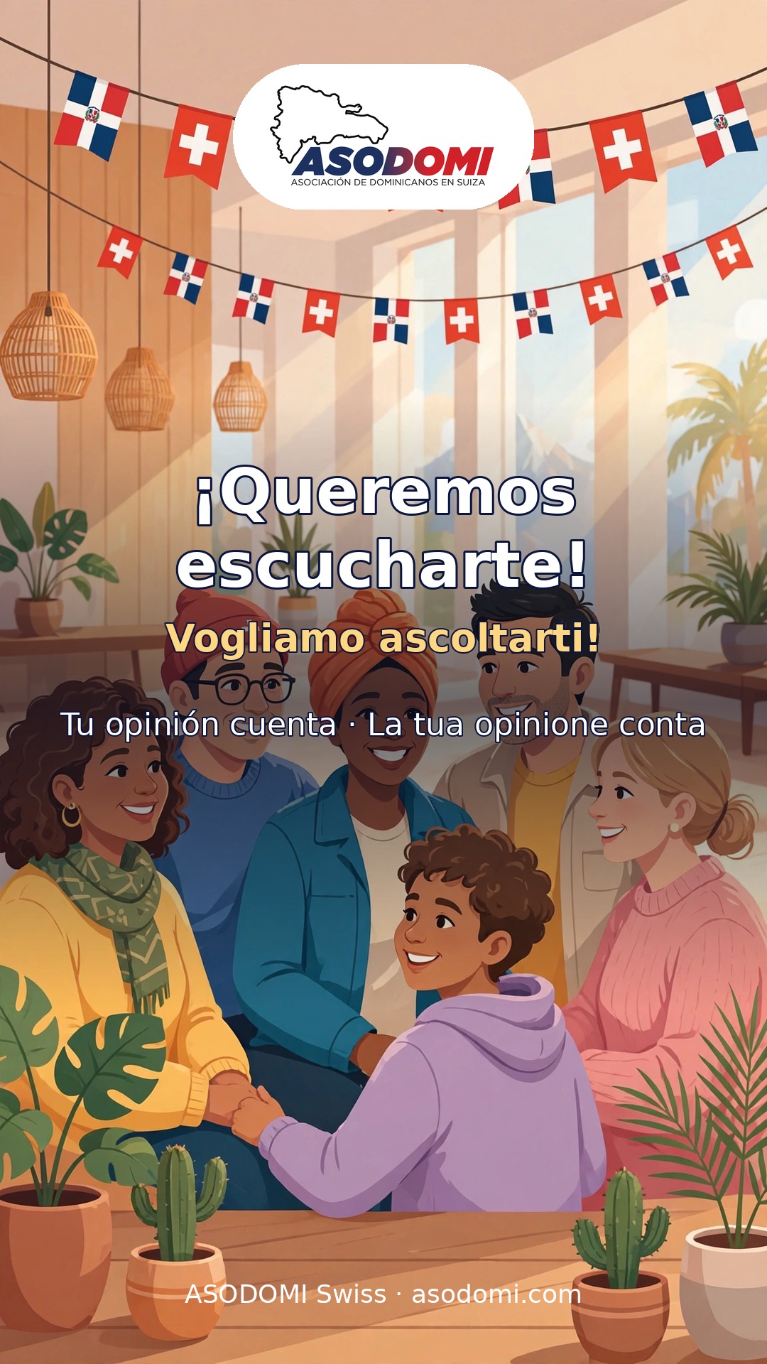 ¡Tu opinión cuenta! Encuesta a la comunidad ASODOMI
