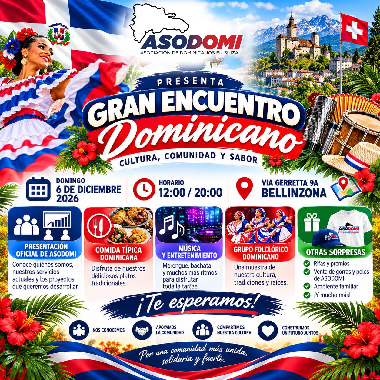 Gran Encuentro Dominicano: cultura, comunidad y sabor
