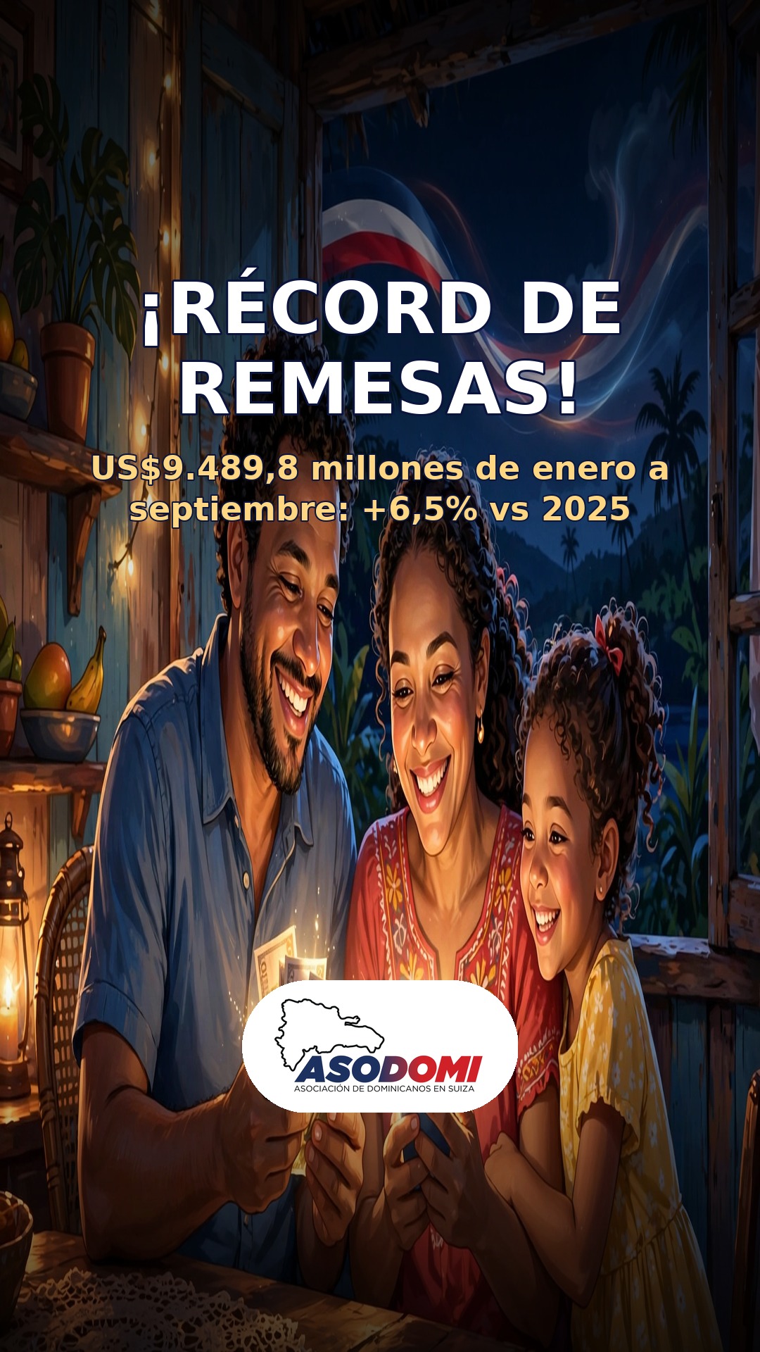 ¡RÉCORD DE REMESAS!