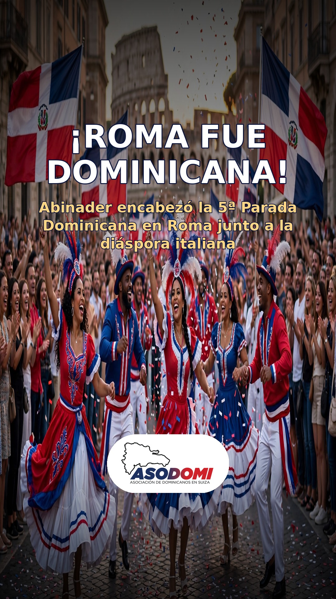 ¡ROMA FUE DOMINICANA! 🇩🇴✨