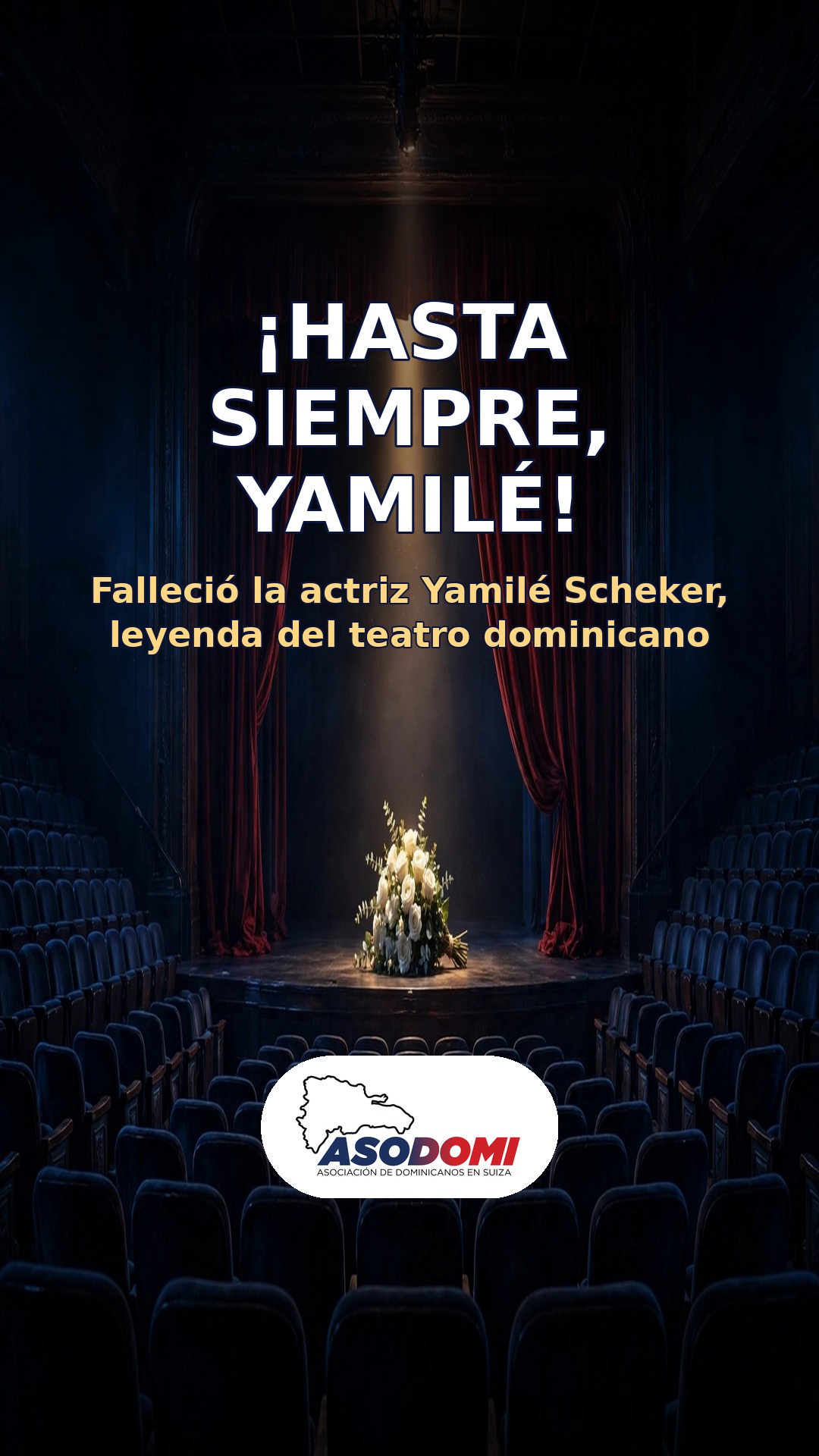 ¡HASTA SIEMPRE, YAMILÉ! 🕊️