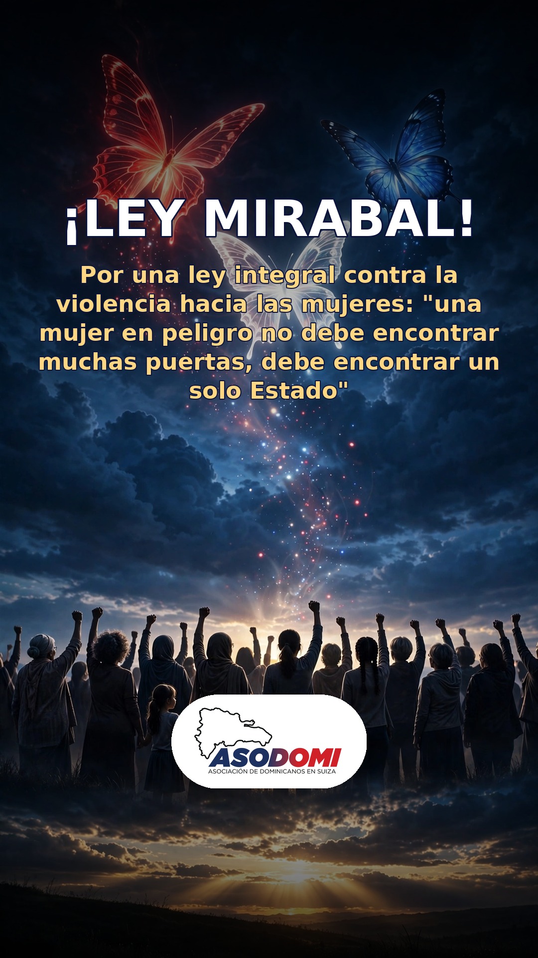 ¡Ley Mirabal! Un proyecto de ley busca unificar la respuesta a la violencia contra las mujeres