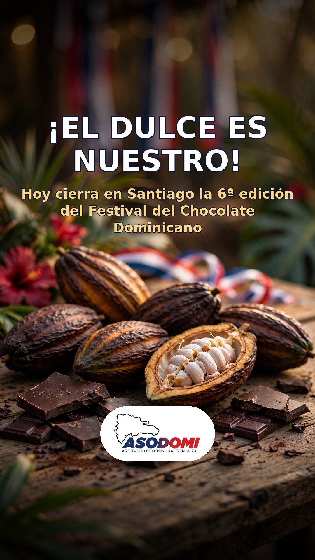 ¡El dulce es nuestro! Hoy cierra en Santiago la 6ª edición del Festival del Chocolate Dominicano