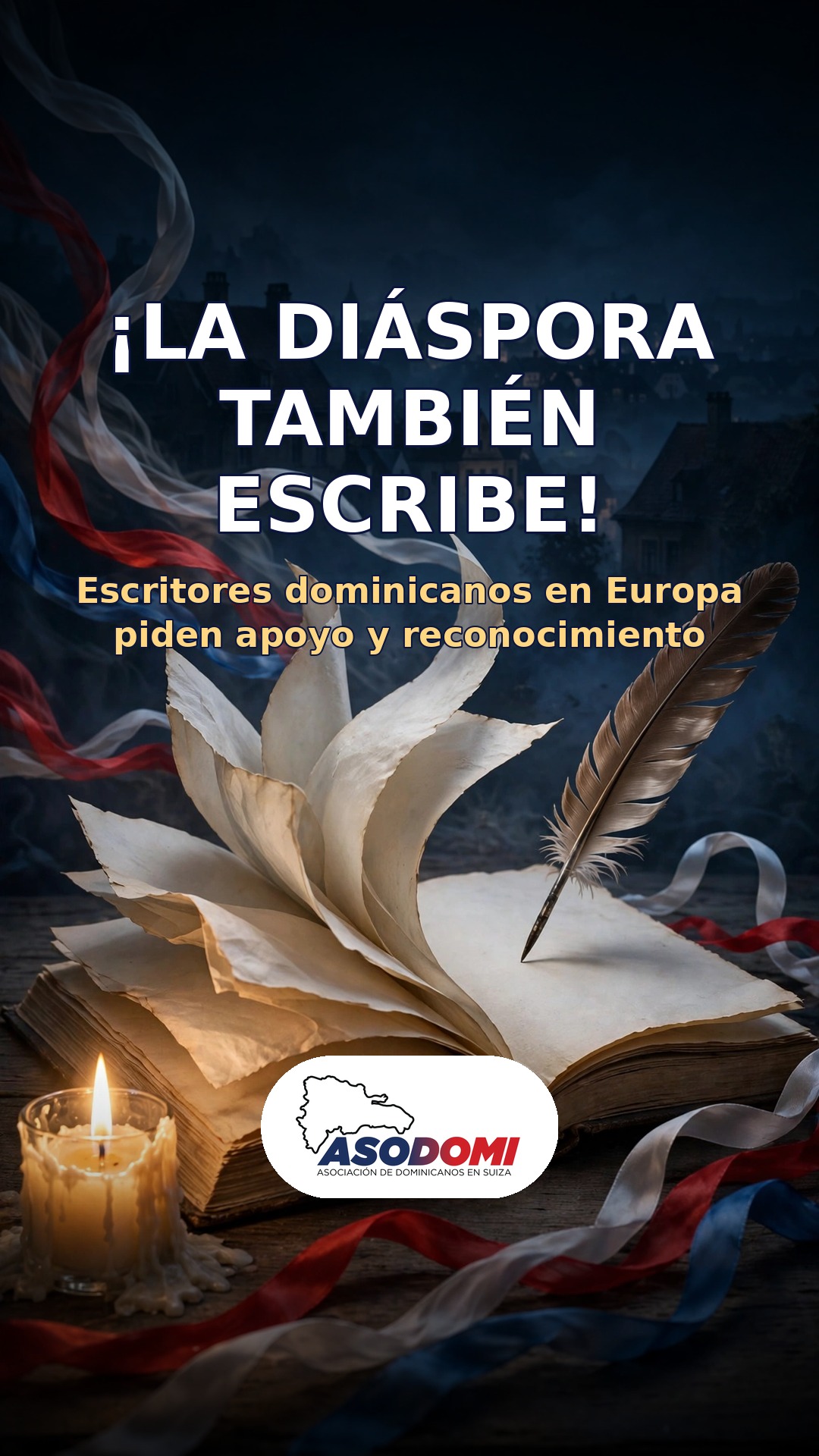 ¡La diáspora también escribe! Escritores dominicanos en Europa piden apoyo y reconocimiento
