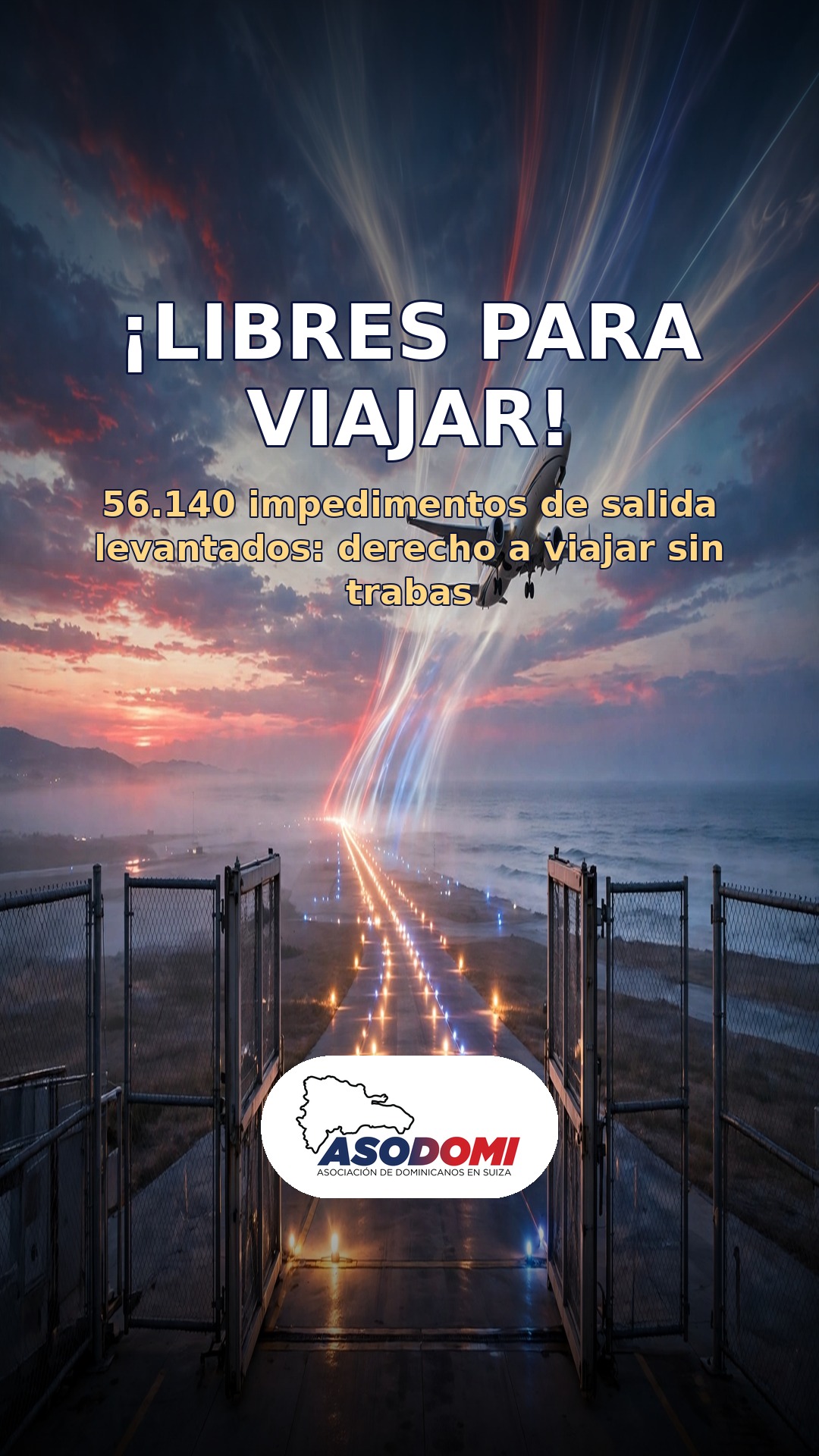 ¡Libres para viajar! Migración levanta 56.140 impedimentos de salida sin sustento judicial
