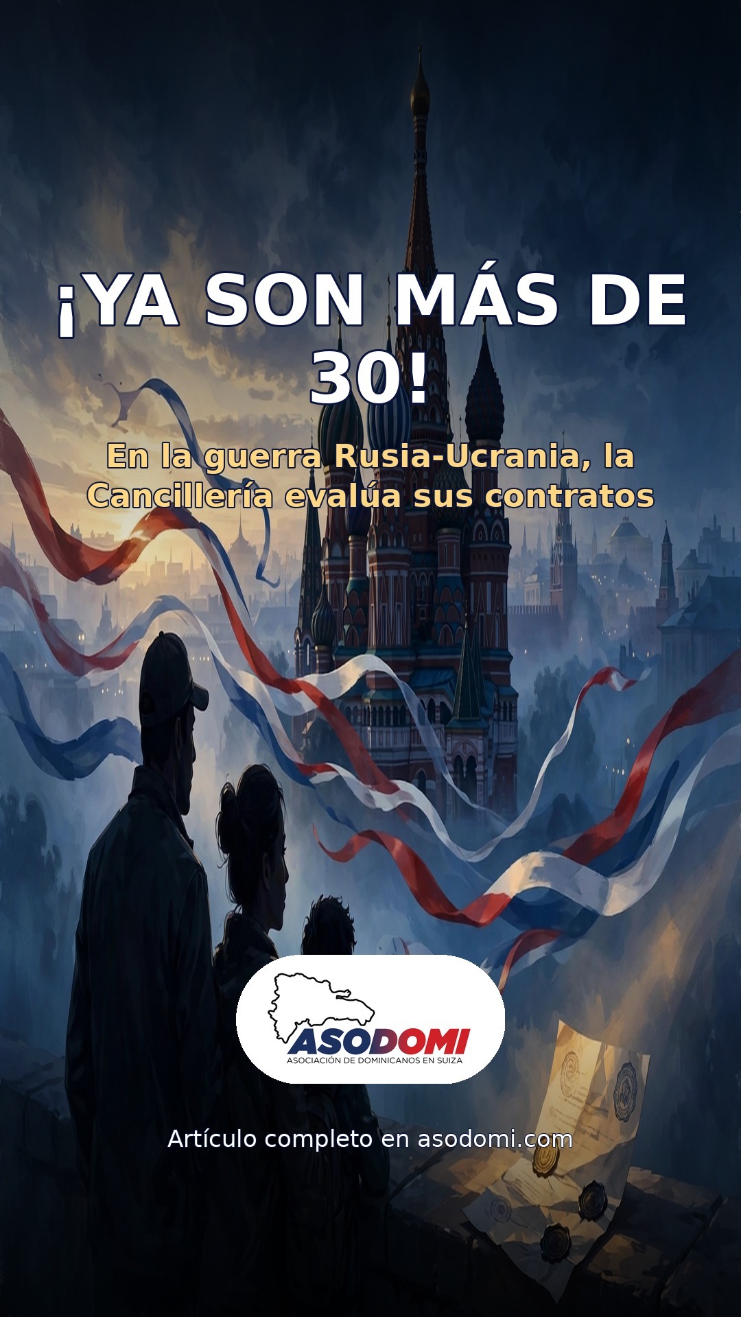 ¡Ya son más de 30! La Cancillería dominicana identifica más casos en la guerra Rusia-Ucrania y evalúa sus contratos
