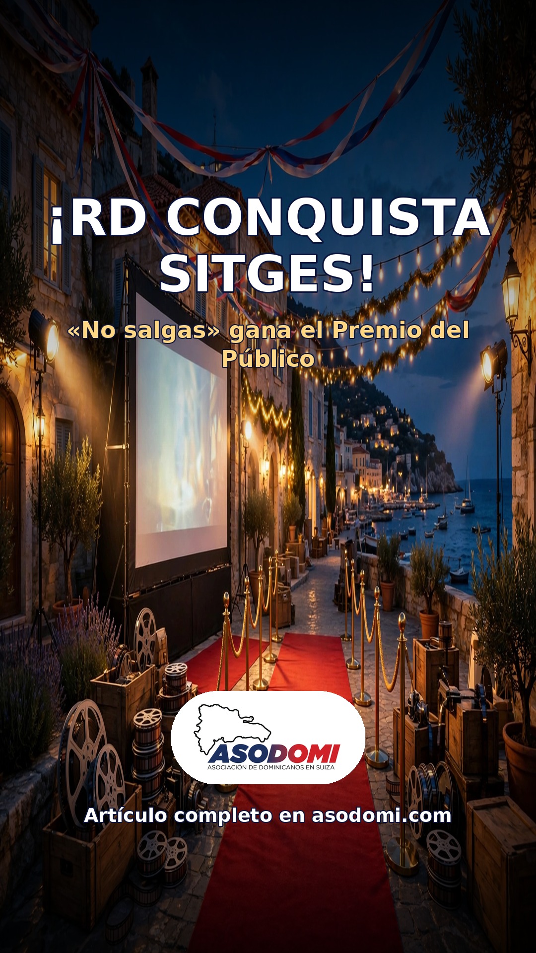 ¡RD conquista Sitges! «No salgas» gana el Premio del Público